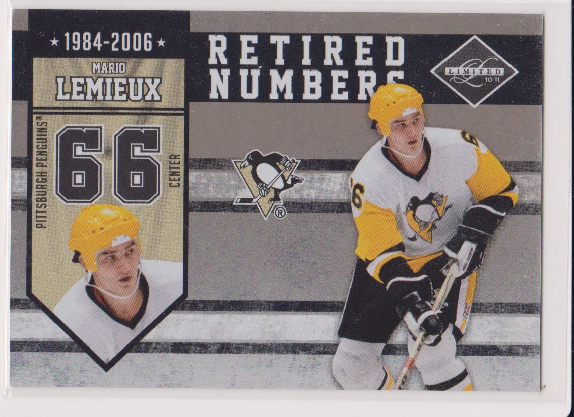 (image for) 2010-11 Limited Retired Numbers #7 Mario Lemieux 146/199